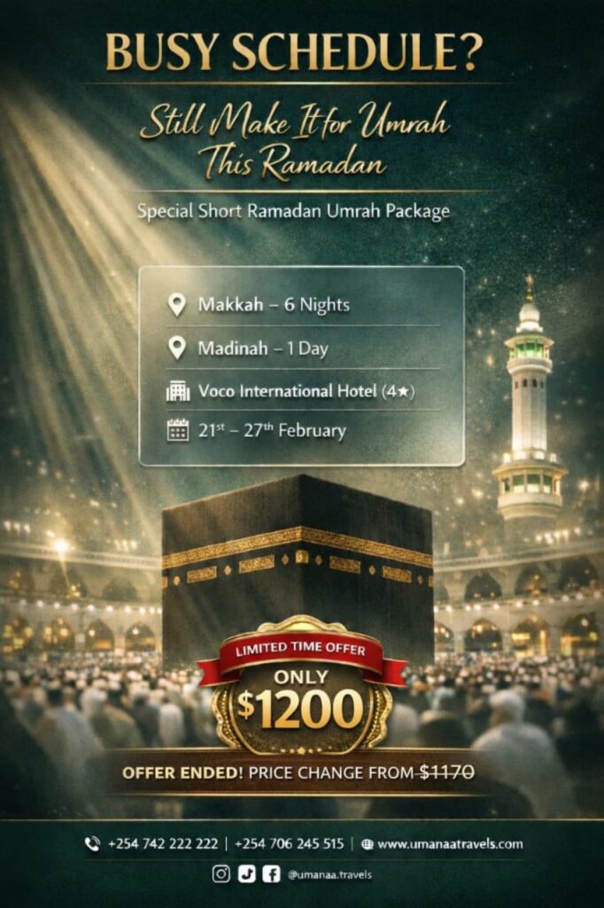 Ramadhan umrah offer